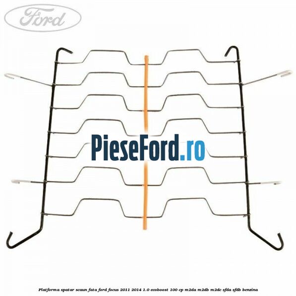 Platforma spatar scaun fata Ford Focus 2011-2014 1.0 EcoBoost 100 cp M2DA, M2DB, M2DC, SFDA, SFDB benzina