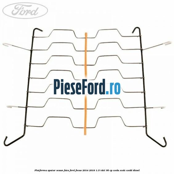 Platforma spatar scaun fata Ford Focus 2014-2018 1.5 TDCi 95 cp XXDA, XXDC, XXDD diesel