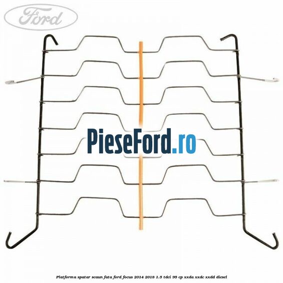 Platforma spatar scaun fata Ford Focus 2014-2018 1.5 TDCi 95 cp XXDA, XXDC, XXDD diesel