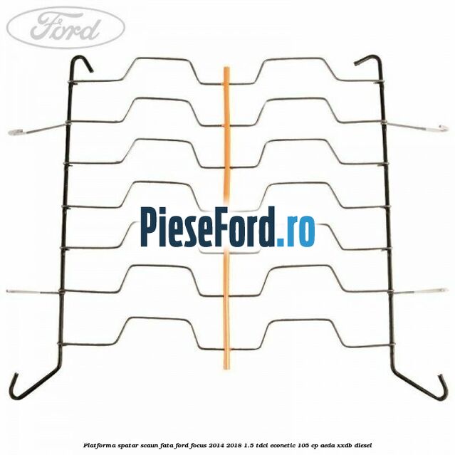 Platforma spatar scaun fata Ford Focus 2014-2018 1.5 TDCi ECOnetic 105 cp AEDA, XXDB diesel