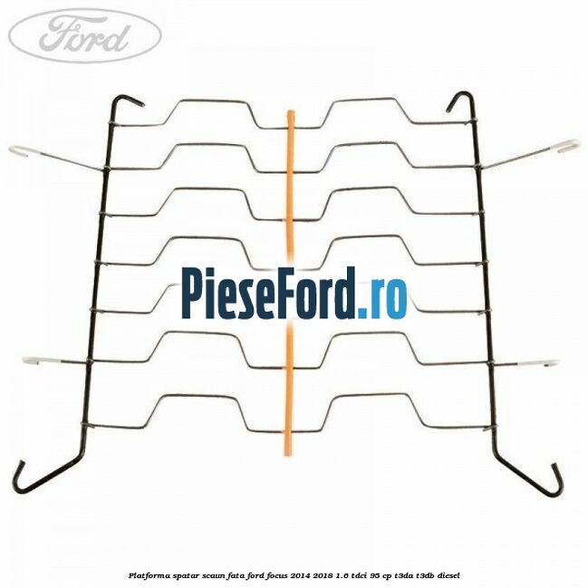 Platforma spatar scaun fata Ford Focus 2014-2018 1.6 TDCi 95 cp Platforma spatar scaun fata Ford Focus 2014-2018 1.6 TDCi 95 cp T3DA, T3DB diesel