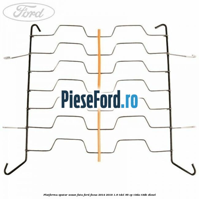 Platforma spatar scaun fata Ford Focus 2014-2018 1.6 TDCi 95 cp Platforma spatar scaun fata Ford Focus 2014-2018 1.6 TDCi 95 cp T3DA, T3DB diesel
