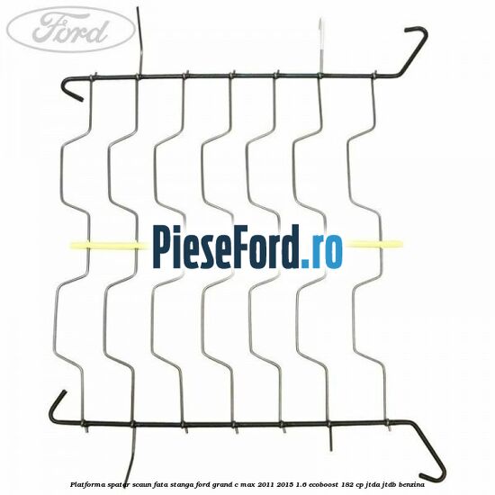Platforma spatar scaun fata stanga Ford Grand C-Max 2011-2015 1.6 EcoBoost 182 cp Platforma spatar scaun fata stanga Ford Grand C-Max 2011-2015 1.6 EcoBoost 182 cp JTDA, JTDB benzina