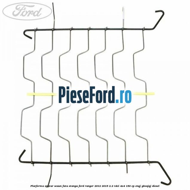 Platforma spatar scaun fata stanga Ford Ranger 2012-2015 2.2 TDCi 4x4 150 cp ENQJ, GBVAJQJ diesel