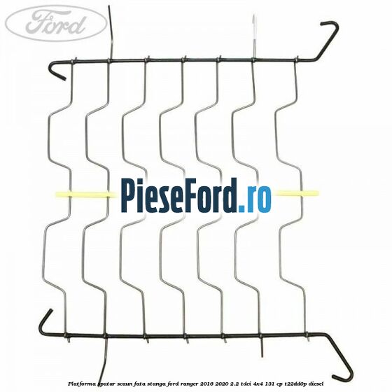 Platforma spatar scaun fata stanga Ford Ranger 2016-2020 2.2 TDCi 4x4 131 cp T22DD0P diesel
