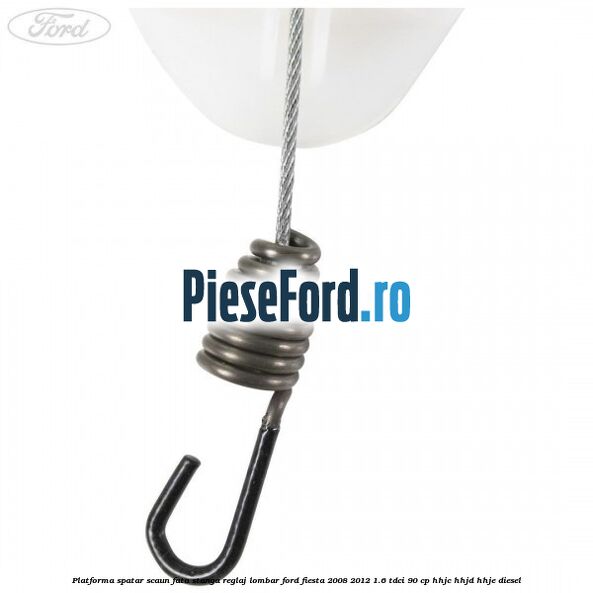 Platforma spatar scaun fata stanga reglaj lombar Ford Fiesta 2008-2012 1.6 TDCi 90 cp HHJC, HHJD, HHJE diesel
