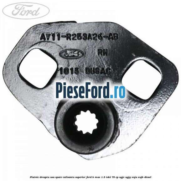 Platnic dreapta usa spate culisanta superior Ford B-Max 1.5 TDCi 75 cp Platnic dreapta usa spate culisanta superior Ford B-Max 1.5 TDCi 75 cp UGJC, UGJG, XUJA, XUJB diesel