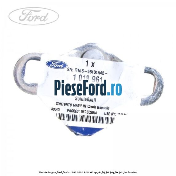 Platnic hayon Ford Fiesta 1996-2001 1.3 i 60 cp Platnic hayon Ford Fiesta 1996-2001 1.3 i 60 cp J4C, J4J, J4L, J4Q, J4R, J4T, JBC benzina