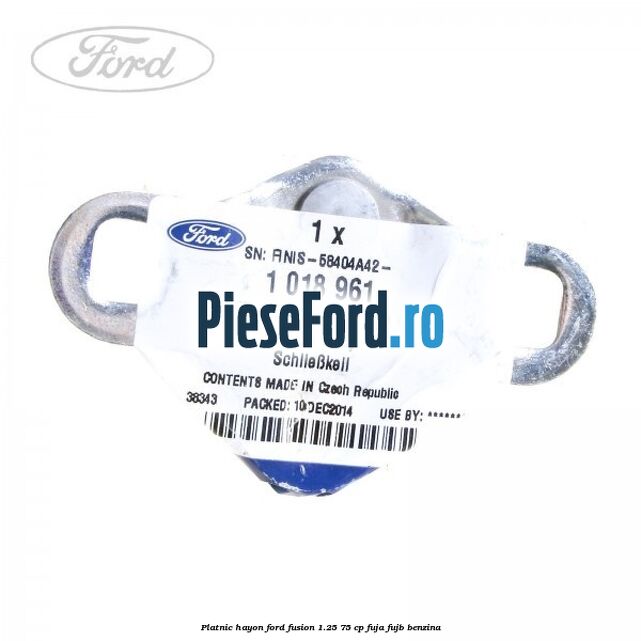 Platnic hayon Ford Fusion 1.25 75 cp FUJA, FUJB benzina