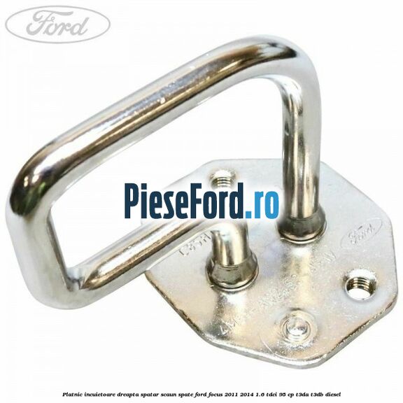 Platnic incuietoare dreapta spatar scaun spate Ford Focus 2011-2014 1.6 TDCi 95 cp T3DA, T3DB diesel