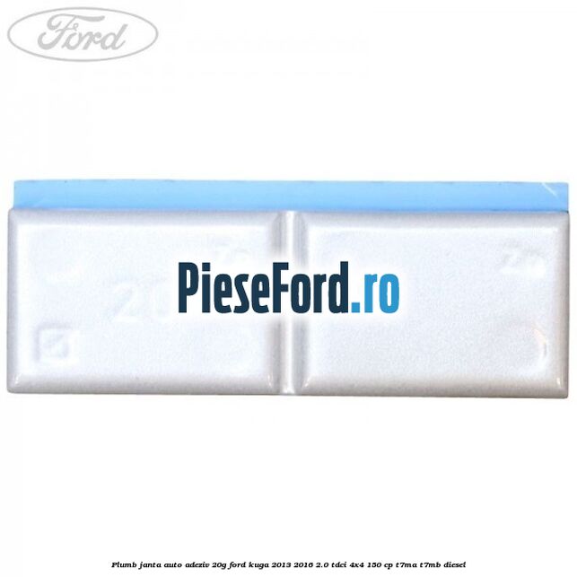 Plumb janta auto-adeziv, 20G Ford Kuga 2013-2016 2.0 TDCi 4x4 150 cp T7MA, T7MB diesel