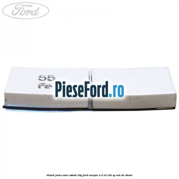 Plumb janta auto-adeziv, 55G Ford Scorpio 2.5 TD 125 cp SCD, VM diesel