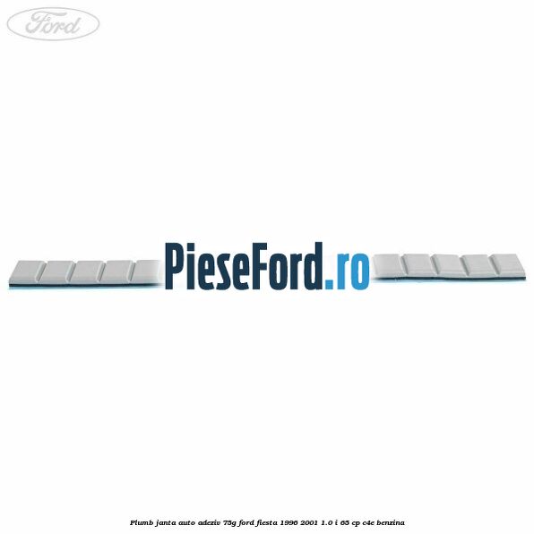 Plumb janta auto-adeziv, 75G Ford Fiesta 1996-2001 1.0 i 65 cp C4E benzina
