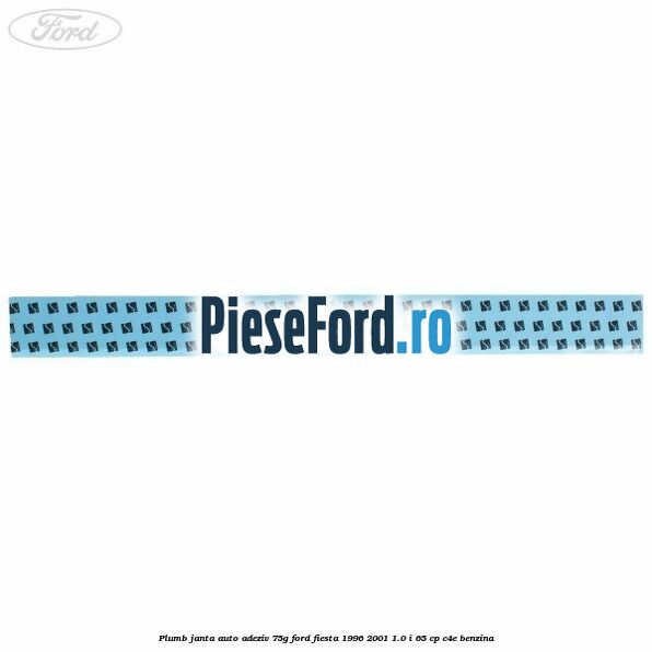 Plumb janta auto-adeziv, 75G Ford Fiesta 1996-2001 1.0 i 65 cp C4E benzina