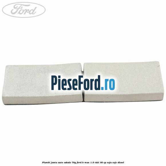 Plumbi janta auto-adeziv, 70g Ford B-Max 1.5 TDCi 95 cp XVJA, XVJC diesel