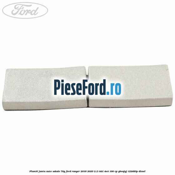 Plumbi janta auto-adeziv, 70g Ford Ranger 2016-2020 2.2 TDCi 4x4 160 cp GBVAJQJ, T22DD0P diesel