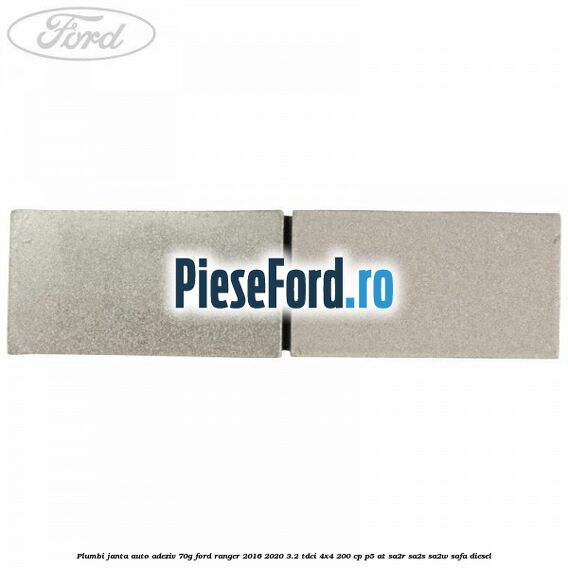 Plumbi janta auto-adeziv, 70g Ford Ranger 2016-2020 3.2 TDCi 4x4 200 cp P5-AT, SA2R, SA2S, SA2W, SAFA diesel