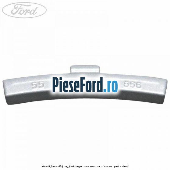 Plumbi jante aliaj, 55g Ford Ranger 2002-2006 2.5 TD 4x4 84 cp WL-T diesel