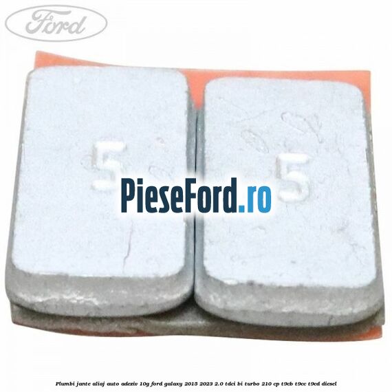 Plumbi jante aliaj auto-adeziv, 10g Ford Galaxy 2015-2023 2.0 TDCi BI-Turbo 210 cp T9CB, T9CC, T9CD diesel