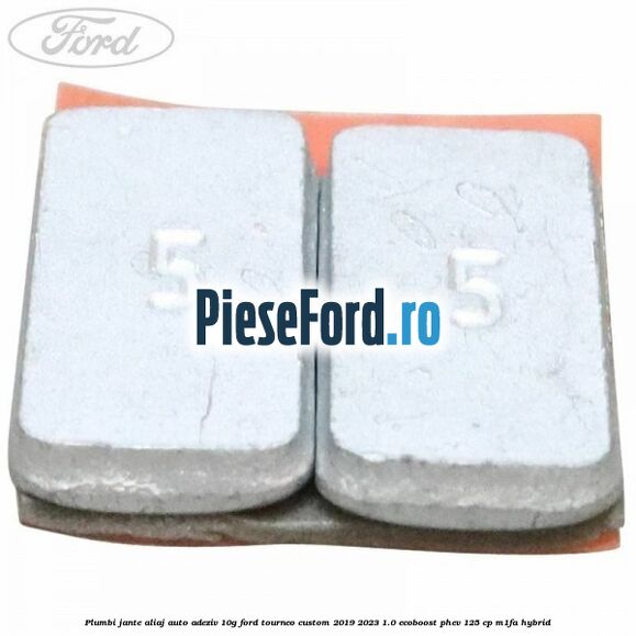 Plumbi jante aliaj auto-adeziv, 10g Ford Tourneo Custom 2019-2023 1.0 EcoBoost PHEV 125 cp M1FA Hybrid