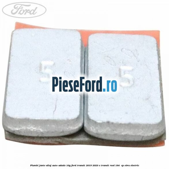 Plumbi jante aliaj auto-adeziv, 10g Ford Transit 2019-2023 E-TRANSIT RWD 184  cp C0RA electric
