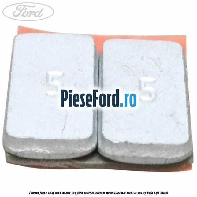 Plumbi jante aliaj auto-adeziv, 15g Ford Tourneo Custom 2019-2023 2.0 EcoBlue 185 cp BCFA, BCFB diesel