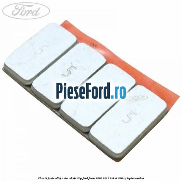 Plumbi jante aliaj auto-adeziv, 20g Ford Focus 2008-2011 2.5 ST 225 cp HYDA benzina