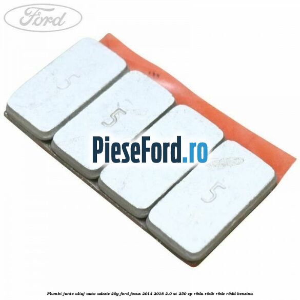 Plumbi jante aliaj auto-adeziv, 20g Ford Focus 2014-2018 2.0 ST 250 cp R9DA, R9DB, R9DC, R9DD benzina