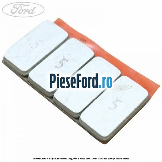 Plumbi jante aliaj auto-adeziv, 20g Ford S-Max 2007-2014 2.2 TDCi 200 cp KNWA diesel