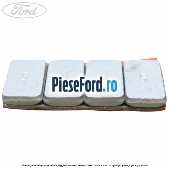 Plumbi jante aliaj auto-adeziv, 20g Ford Tourneo Connect 2002-2014 1.8 Di 75 cp BHPA, P7PA, P7PB, R2PA diesel