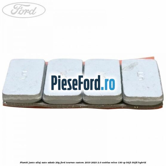 Plumbi jante aliaj auto-adeziv, 20g Ford Tourneo Custom 2019-2023 2.0 EcoBlue mHEV 130 cp BKFC, BKFD Hybrid
