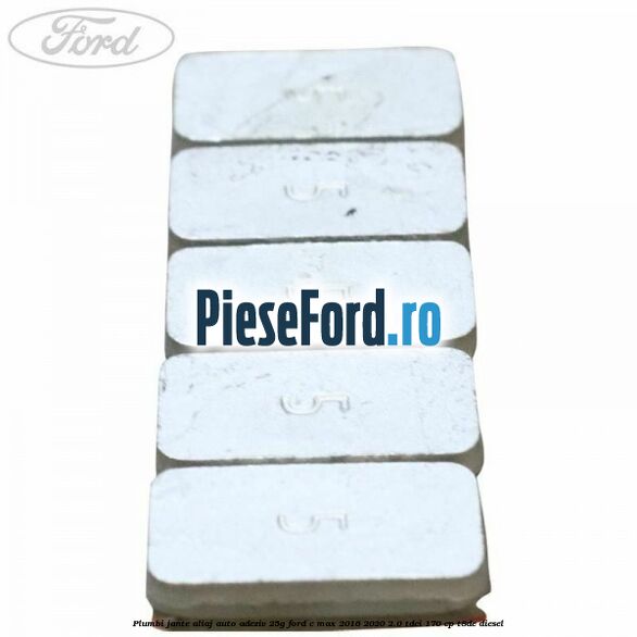 Plumbi jante aliaj auto-adeziv, 25g Ford C-Max 2016-2020 2.0 TDCi 170 cp T8DE diesel