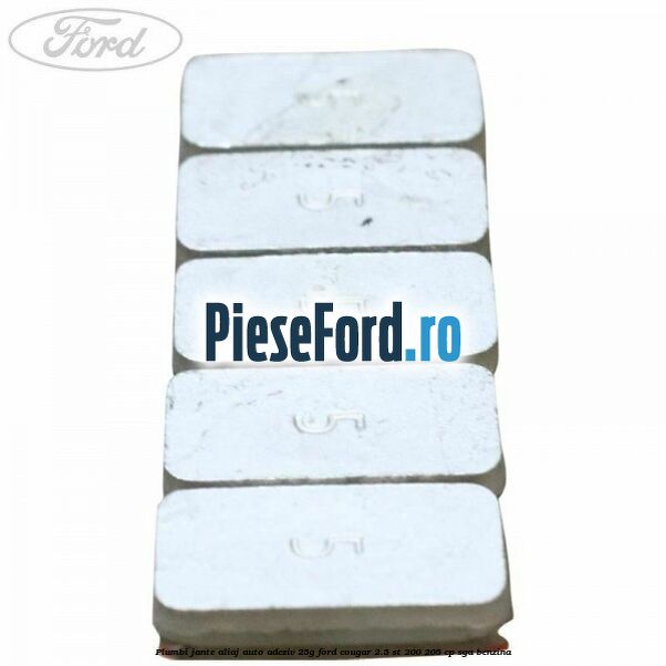 Plumbi jante aliaj auto-adeziv, 25g Ford Cougar 2.5 ST 200 205 cp SGA benzina