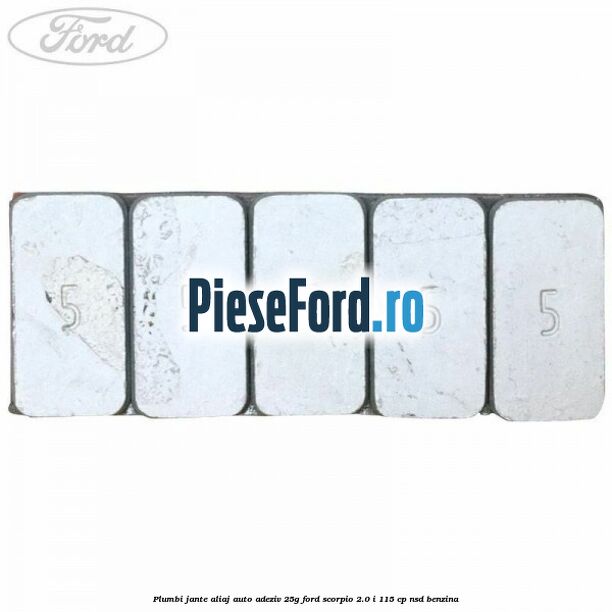 Plumbi jante aliaj auto-adeziv, 25g Ford Scorpio 2.0 i 115 cp NSD benzina