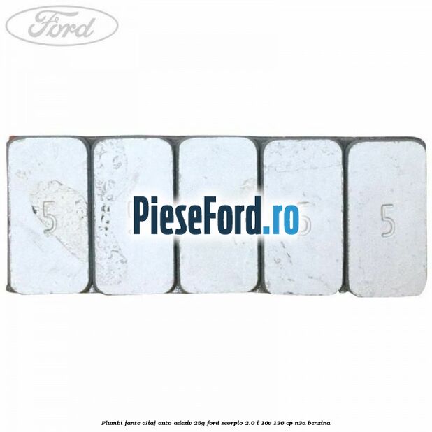 Plumbi jante aliaj auto-adeziv, 25g Ford Scorpio 2.0 i 16V 136 cp N3A benzina