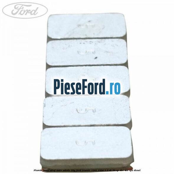 Plumbi jante aliaj auto-adeziv, 25g Ford Transit 1991-1994 2.5 DI 70 cp 4BC, 4CC, 4FA diesel