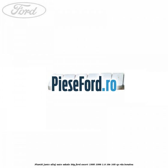 Plumbi jante aliaj auto-adeziv, 30g Ford Escort 1995-1998 1.8 16V 105 cp RDA benzina