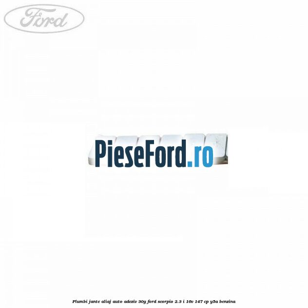 Plumbi jante aliaj auto-adeziv, 30g Ford Scorpio 2.3 i 16V 147 cp Y5A benzina
