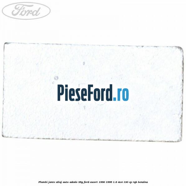 Plumbi jante aliaj auto-adeziv, 35g Ford Escort 1990-1995 1.8 4x4 130 cp RQB benzina