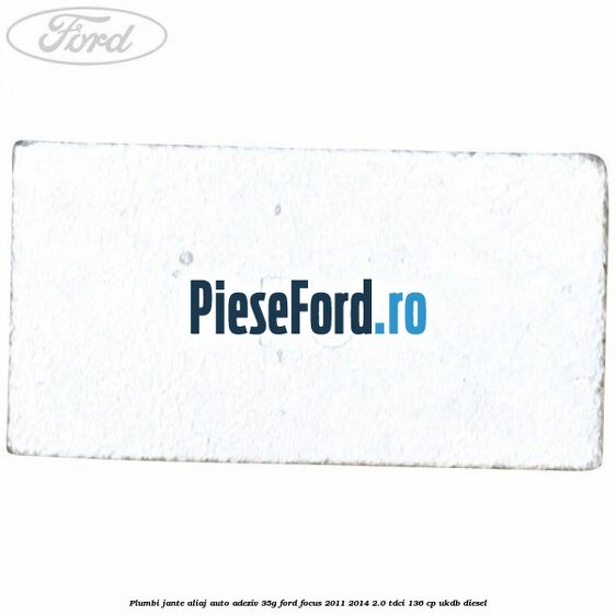 Plumbi jante aliaj auto-adeziv, 35g Ford Focus 2011-2014 2.0 TDCi 136 cp UKDB diesel