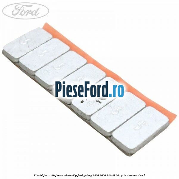 Plumbi jante aliaj auto-adeziv, 35g Ford Galaxy 1995-2000 1.9 TDI 90 cp 1Z, AHU, ANU diesel