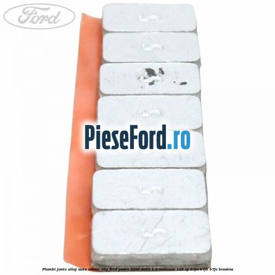 Plumbi jante aliaj auto-adeziv, 35g Ford Puma 2020-2023 1.0 EcoBoost 125 cp B7JA, B7JB, B7JE benzina