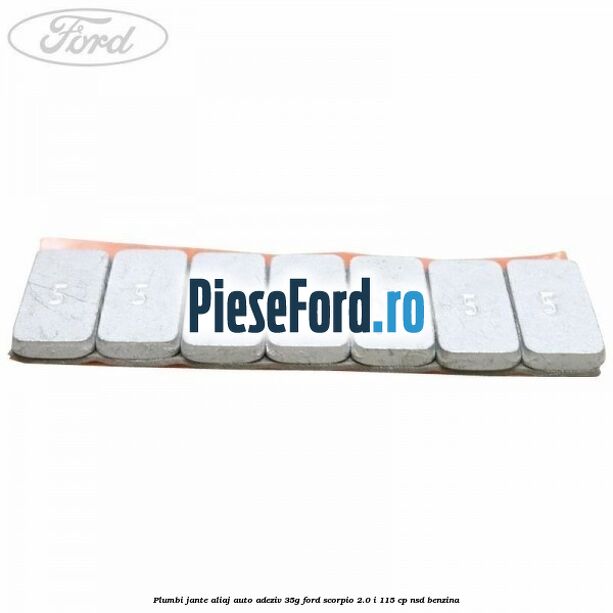 Plumbi jante aliaj auto-adeziv, 35g Ford Scorpio 2.0 i 115 cp NSD benzina