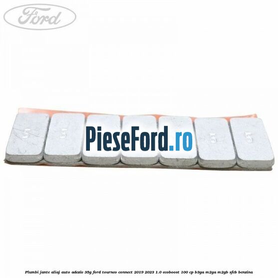Plumbi jante aliaj auto-adeziv, 35g Ford Tourneo Connect 2019-2023 1.0 EcoBoost 100 cp B3GA, M2GA, M2GB, SFCB benzina