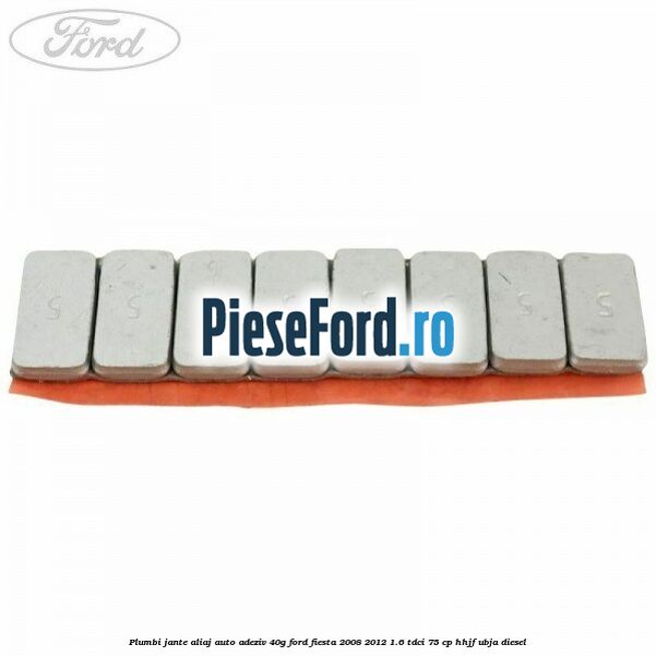 Plumbi jante aliaj auto-adeziv, 40g Ford Fiesta 2008-2012 1.6 TDCi 75 cp HHJF, UBJA diesel