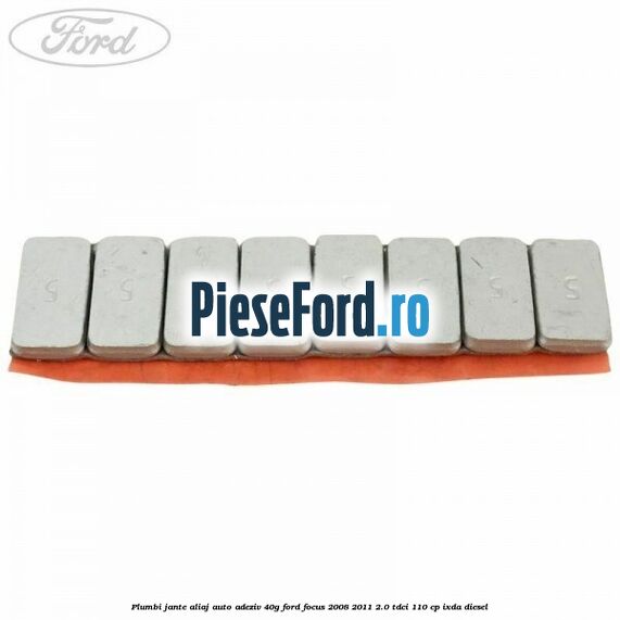 Plumbi jante aliaj auto-adeziv, 40g Ford Focus 2008-2011 2.0 TDCi 110 cp IXDA diesel