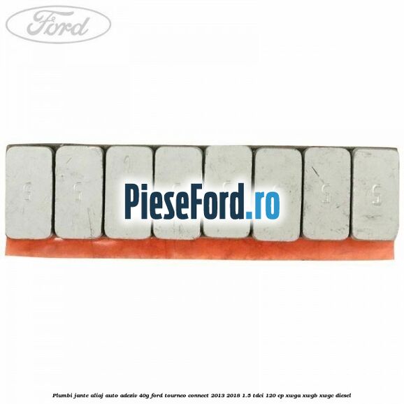 Plumbi jante aliaj auto-adeziv, 40g Ford Tourneo Connect 2013-2018 1.5 TDCi 120 cp XWGA, XWGB, XWGC diesel