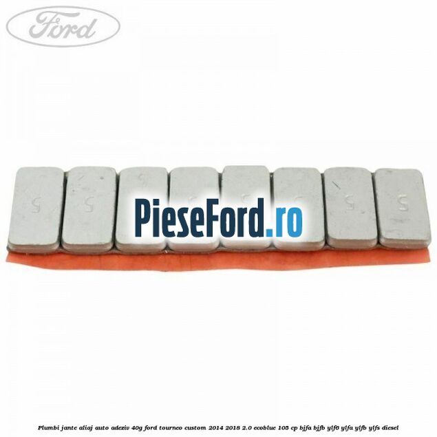 Plumbi jante aliaj auto-adeziv, 40g Ford Tourneo Custom 2014-2018 2.0 EcoBlue 105 cp BJFA, BJFB, YLF6, YLFA, YLFB, YLFS diesel