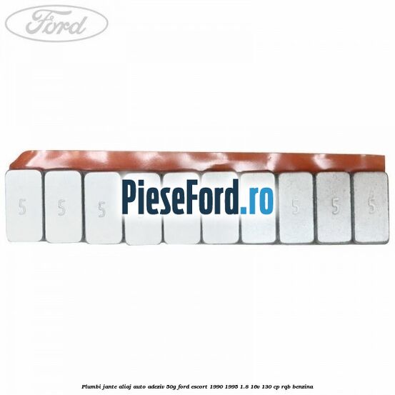 Plumbi jante aliaj auto-adeziv, 50g Ford Escort 1990-1995 1.8 16V 130 cp RQB benzina