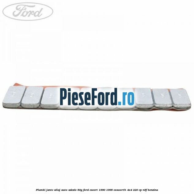 Plumbi jante aliaj auto-adeziv, 50g Ford Escort 1990-1995 Cosworth 4x4 220 cp N5F benzina